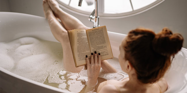 9. Februar - Tag des Lesens in der Badewanne