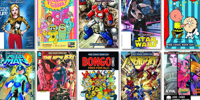 2. Mai: Free Comic Book Day