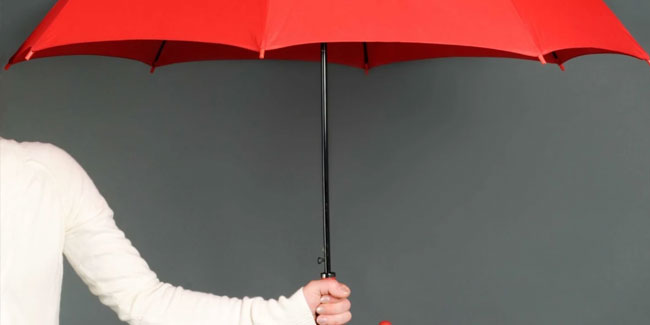 13. März - Tag des offenen Regenschirms in Innenräumen