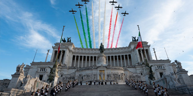 17. März - Tag der nationalen Einheit, Verfassung, Hymne und Flagge in Italien