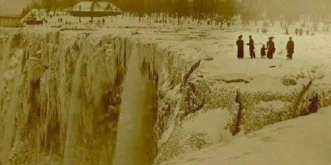 29. März - Der Tag, an dem die Niagarafälle austrockneten