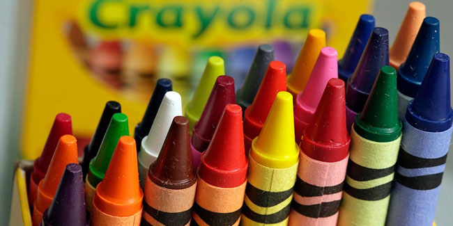 31. März - Crayola-Buntstift-Tag