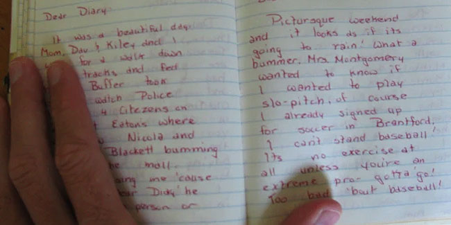 22. September - Lieber Tagebuchtag