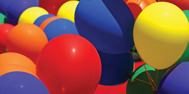 1. Oktober - Ballons rund um den Welttag