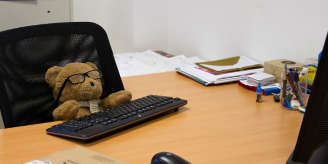9. Oktober - Nehmen Sie Ihren Teddybär mit zur Arbeit oder zum Schultag
