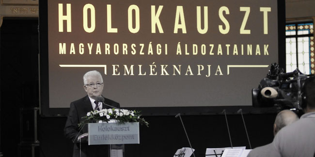 16. April - Gedenktag für die Opfer des Holocaust in Ungarn