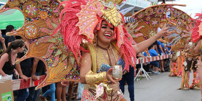 1. Januar - Karneval auf Aruba