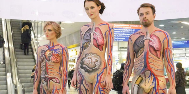 8. Juli: Körperbemalungstag