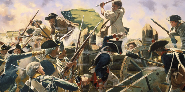 16. August - Tag der Schlacht von Bennington in den USA