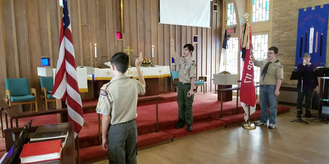 Geburtstag des Gründers der Pfadfinderbewegung Robert Baden-Powell und Olave Baden-Powell - Pfadfindersonntag in der United Methodist Church und der Presbyterianischen Kirche