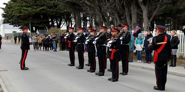 21. April - Offizieller Geburtstag der Königin auf den Falklandinseln