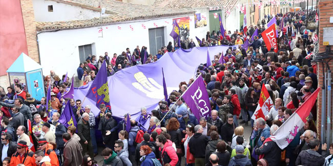 23. April - Villalar de los Comuneros in Spanien