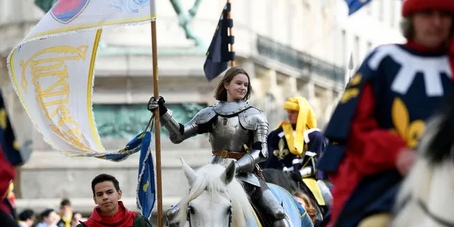 8. Mai: Johannisfeiertage in Orleans, Frankreich