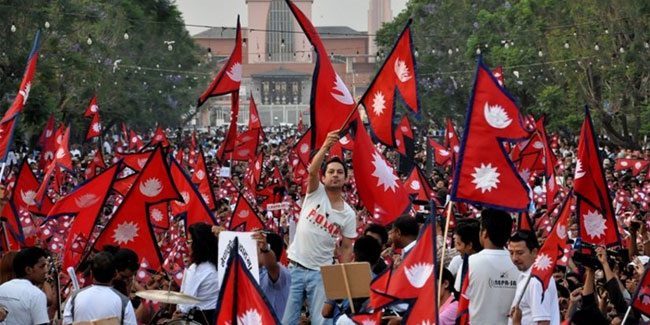 Fest der Einheit in Nepal - Tag der Demokratie in Nepal
