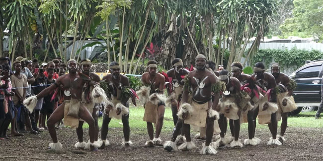 8. Juni - Fest in der Provinz Temotu auf den Salomonen