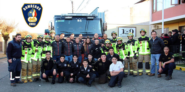 30. Juni - Tag des freiwilligen Feuerwehrmanns in Chile