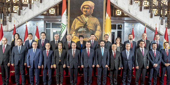25. April - Jahrestag des ersten Kabinetts der kurdischen Regierung in Irakisch-Kurdistan