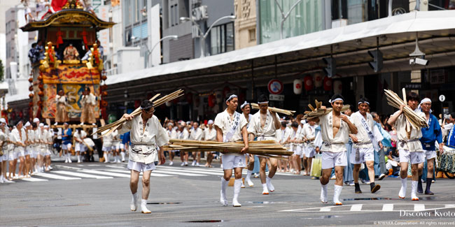 17. Juli - Gion Matsuri in Kyoto, Japan