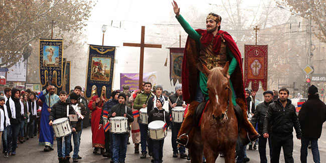 27. Januar - St. Sarkis-Tag in Armenien