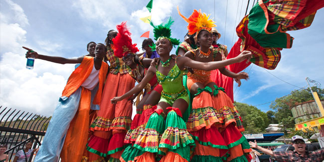 4. Januar - Internationales Flaggenfest auf den U.S. Virgin Islands