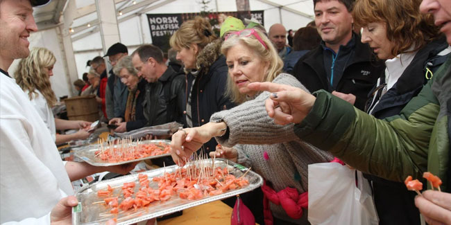 31. Oktober: Rakfisk-Festival in Fagernes, Norwegen