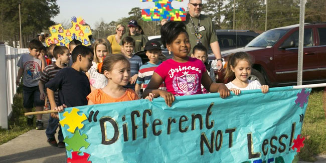 Nationaler Monat des Autismusbewusstseins in den USA