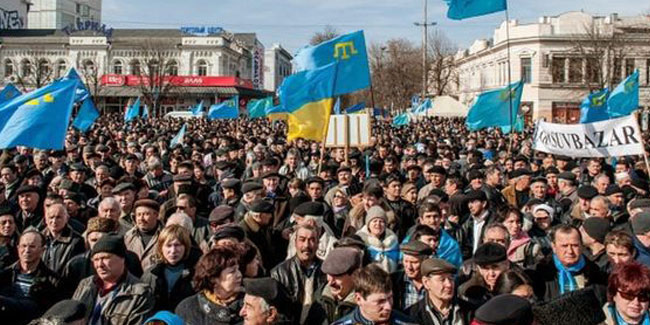 26. Februar - Der Tag des Widerstands gegen die Besetzung der Krim und Sewastopols in der Ukraine