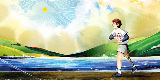 3. August: Terry-Fox-Tag in Manitoba