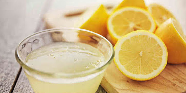 29. August - Nationaler Tag des Zitronensafts in den USA
