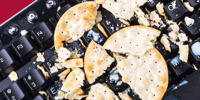 28. August: Keyboard-Brösel-Tag