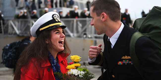 Golden-Spike-Tag - Tag der Anerkennung des Militär-Ehepartners in den Vereinigten Staaten