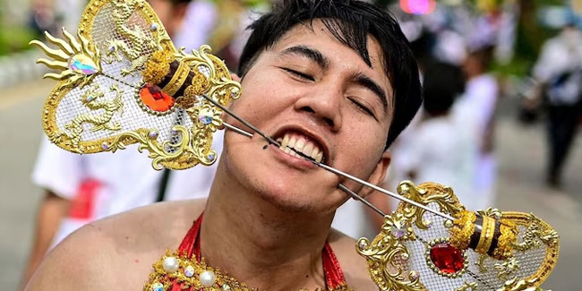 10. Oktober: Vegetarisches Festival in Thailand