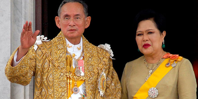 13. Oktober - König-Bhumibol-Adulyadej-Gedenktag in Thailand