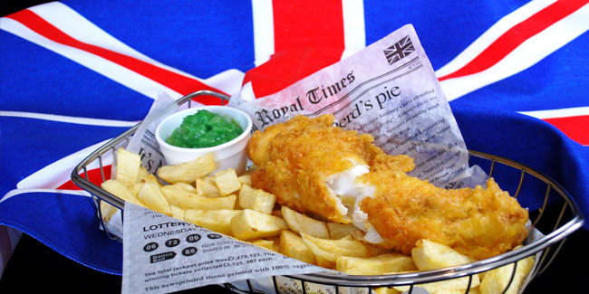 3. Juni - Nationaler Fish and Chips-Tag in Großbritannien