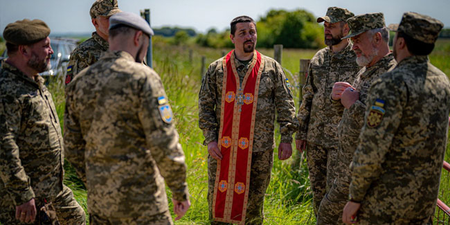 25. Oktober - Tag des Militärgeistlichen in der Ukraine