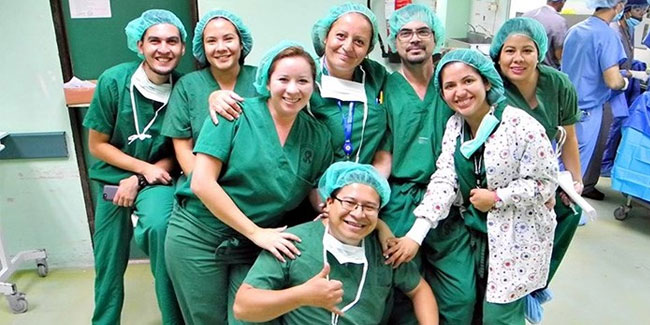 Russischer Posttag - Tag des Arztes in El Salvador
