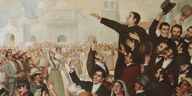 5. November - Erster Schrei nach Unabhängigkeit in El Salvador