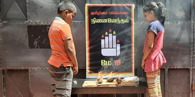 18. Mai: Mullivaikkal-Gedenktag