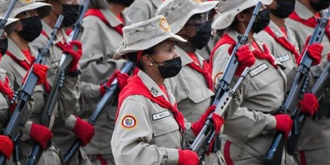 13. April - Tag der Bolivarischen Nationalen Miliz in Venezuela