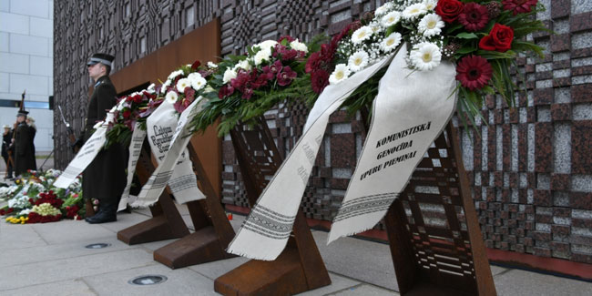 Internationaler Tag des Gedenkens an die Opfer der Sklaverei und des transatlantischen Sklavenhandels - Gedenktag für die Opfer des kommunistischen Völkermordes in Lettland