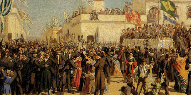 18. Juli: Jahrestag des ersten Eides auf die Verfassung Uruguays