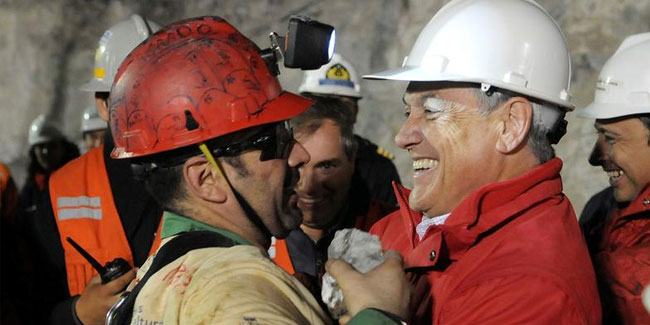 10. August - Miner Day in Chile