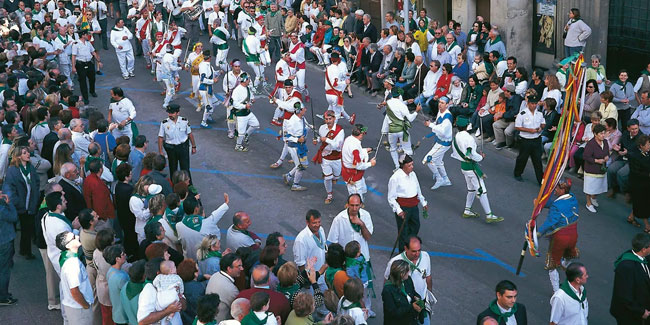 10. August - Fiestas de San Lorenzo in Spanien
