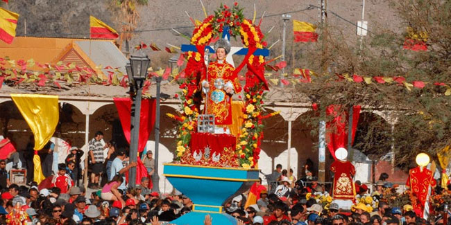 10. August - Tag des Heiligen Lorenzo in Matara, Peru