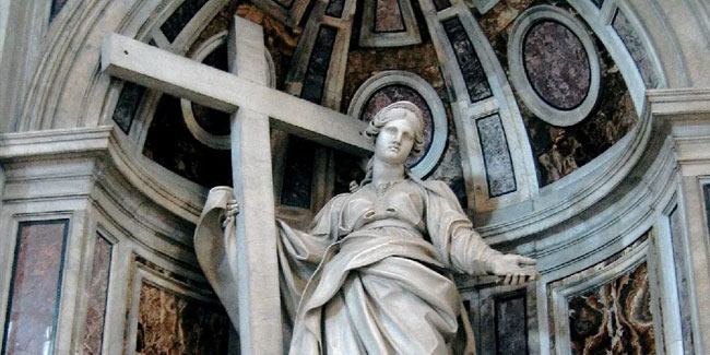 Sopeta-Tag in Bronchales, Spanien - Der Tag der Heiligen Helena in Spanien