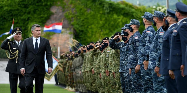 Tag der Streitkräfte in Nicaragua - Tag der Streitkräfte in Kroatien