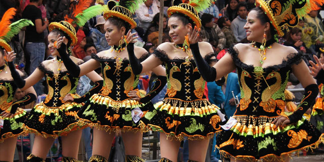 7. September - Nationaler Tag des La-Morenada-Tanzes in Bolivien