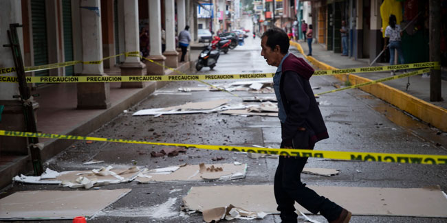 19. September - Gedenktag für die Erdbeben von 1985, 2017 und 2022 in Mexiko