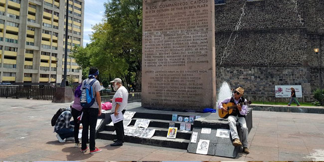Die Vollendung der Unabhängigkeit in Mexiko - Gedenktag für das Massaker an Studenten in Tlatelolco, Mexiko