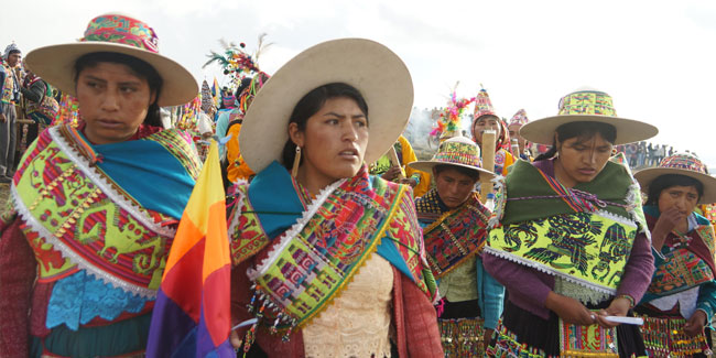 17. Oktober - Nationaler Tag der Würde in Bolivien